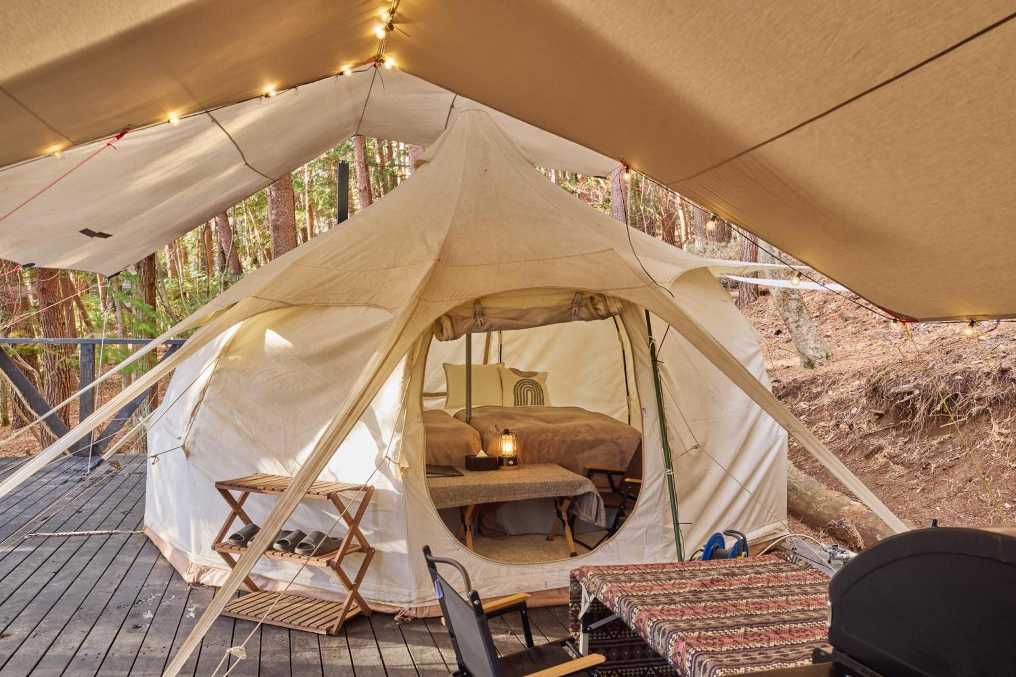 Tocoro. Mt.Fuji Camp&Glamping Otel Fujikawaguchiko Dış mekan fotoğraf