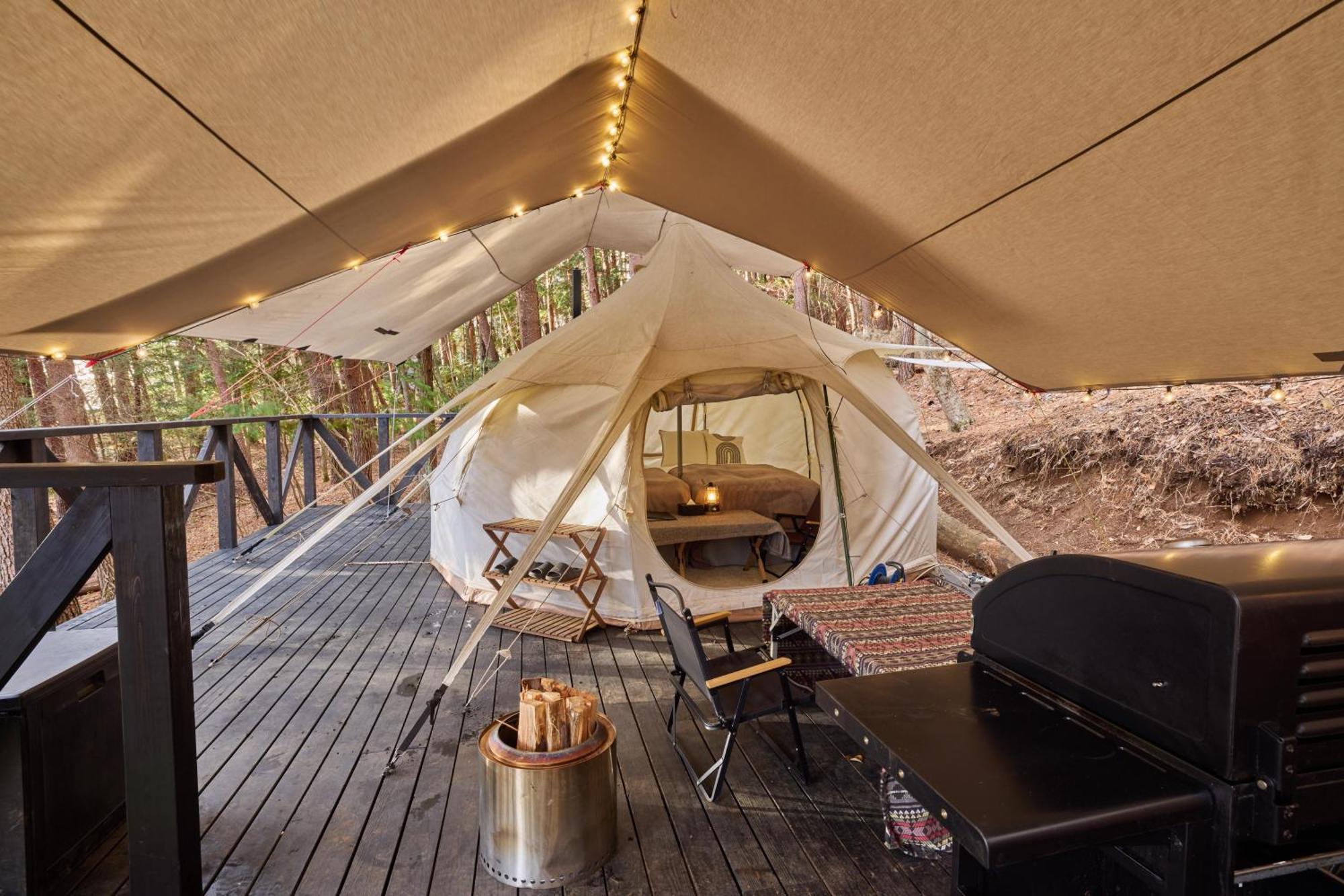 Tocoro. Mt.Fuji Camp&Glamping Otel Fujikawaguchiko Dış mekan fotoğraf